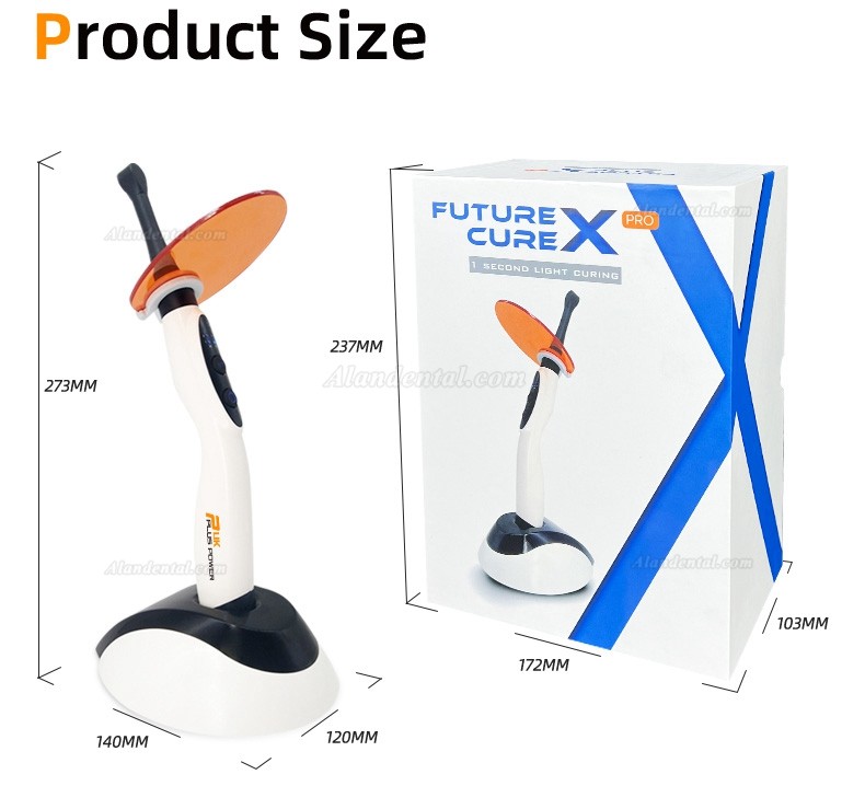 Pluspower® FUTURE X PRO Dental High Intensity LED Curing Light